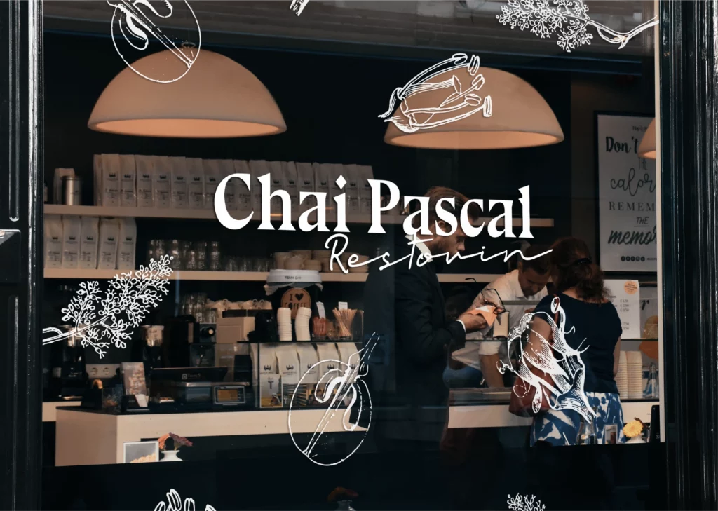 Branding créé par Oversour Studio, studio de branding à Paris et Caen