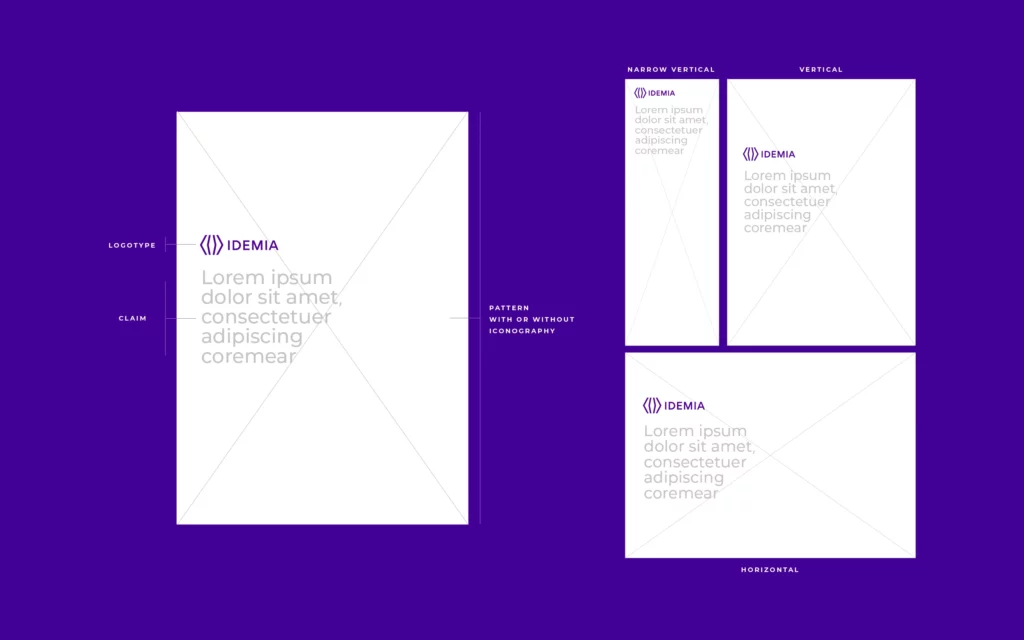 Branding créé par Oversour Studio, studio de branding à Paris et Caen