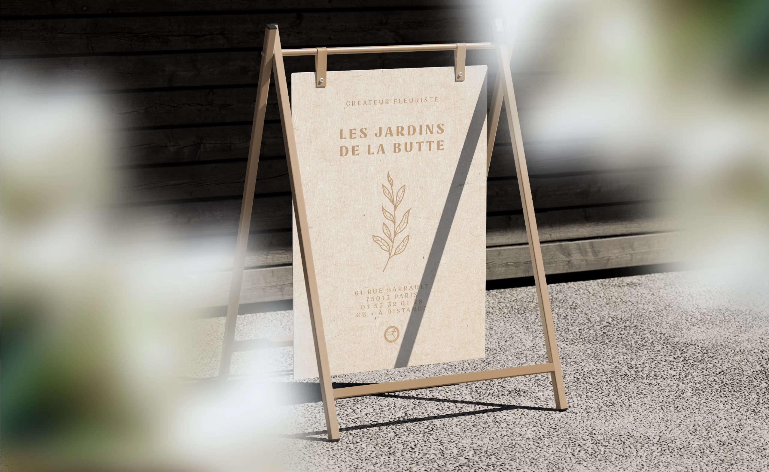 Branding créé par Oversour Studio, studio de branding à Paris et Caen
