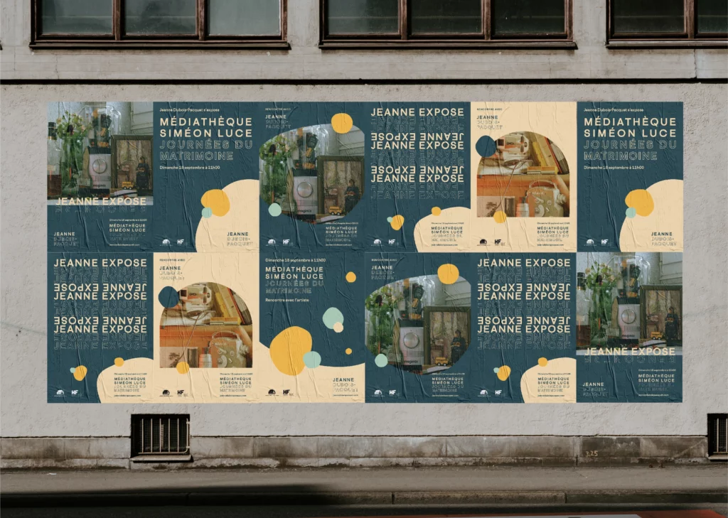 Branding créé par Oversour Studio, studio de branding à Paris et Caen