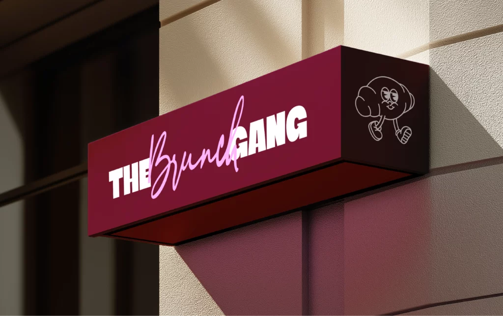 Branding créé par Oversour Studio, studio de branding à Paris et Caen