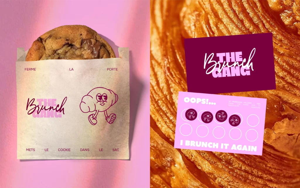 Branding créé par Oversour Studio, studio de branding à Paris et Caen