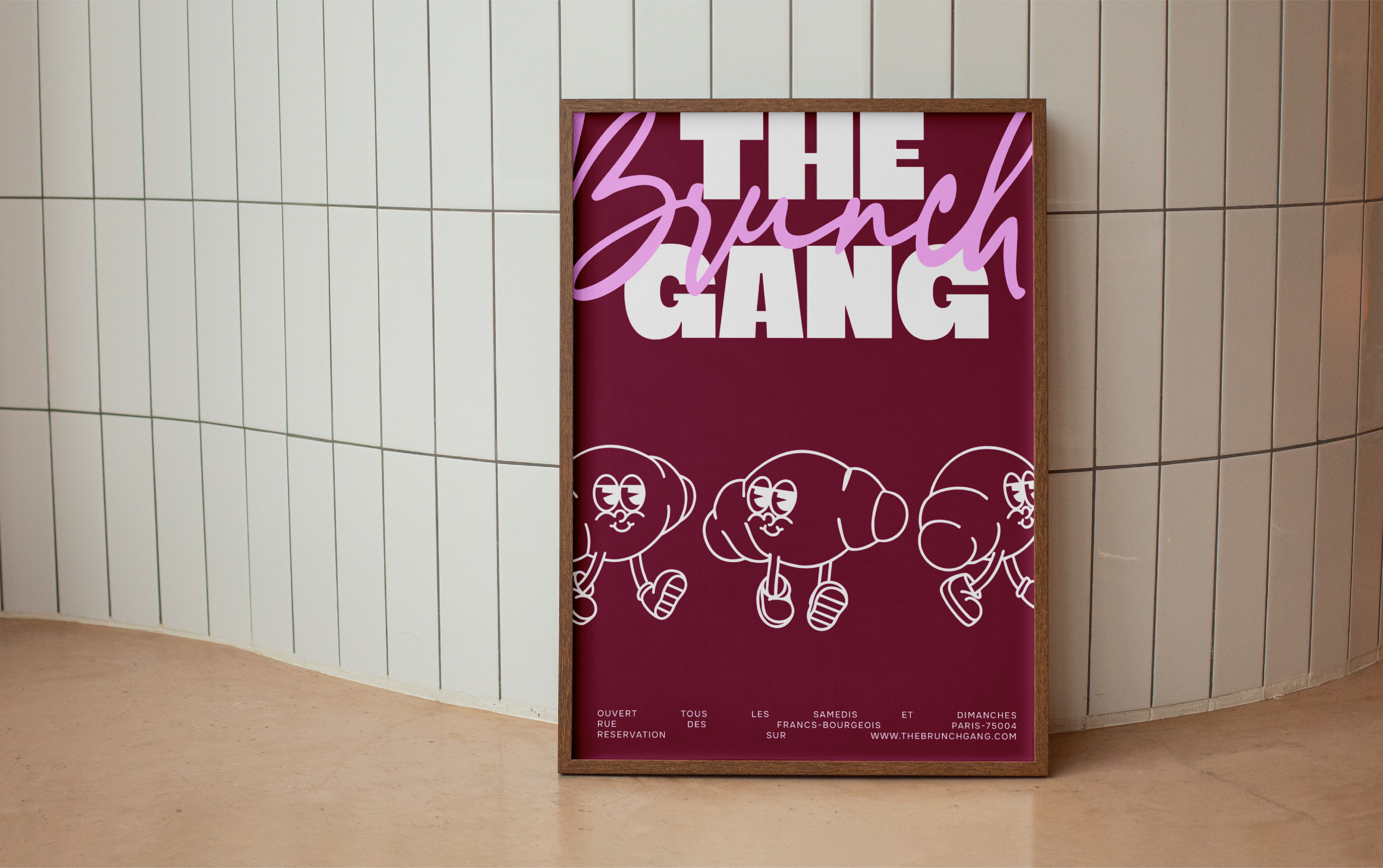 Branding créé par Oversour Studio, studio de branding à Paris et Caen